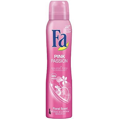 פה דאודורנט אישה ספריי ורוד פינק 200 מ"ל - מבית FA