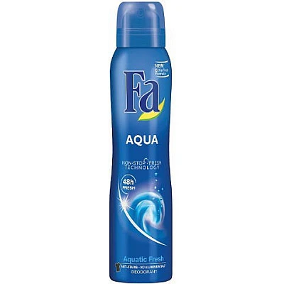 פה דאודורנט אישה ספריי כחול אקווה 200 מ"ל - מבית FA