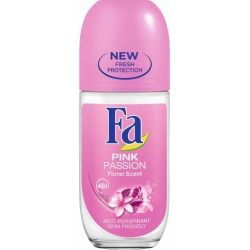 פה דאודורנט אישה רול און פינק 50 מ"ל - מבית FA
