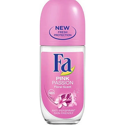 פה דאודורנט אישה רול און פינק 50 מ"ל - מבית FA
