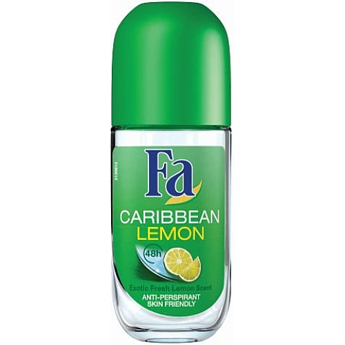 פה דאודורנט אישה רול און קאריביאן לימון 50 מ"ל - מבית FA