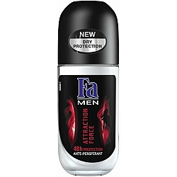 פה דאודורנט גבר רול און כח המשיכה 50 מ"ל - מבית FA