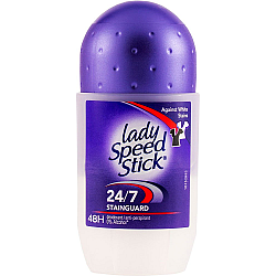 ליידי ספיד סטיק דאודורנט רול-און 24/7 סטיין גארד - 50 מ"ל
