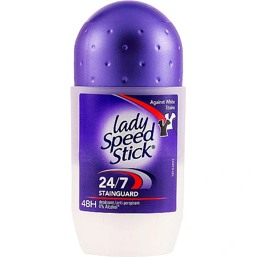 ליידי ספיד סטיק דאודורנט רול-און 24/7 סטיין גארד - 50 מ"ל