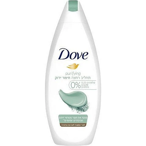 דאב תחליב רחצה חימר ירוק 500 מ"ל - מבית DOVE