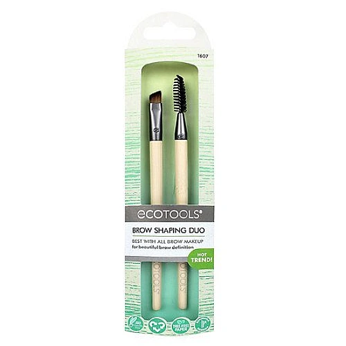 אקוטולס זוג מברשות לעיצוב הגבות EcoTools Brow Shaping Duo