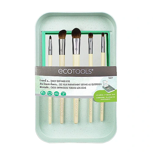 אקוטולס ערכת מברשות עיניים EcoTools Daily Defined Eye Brush Set