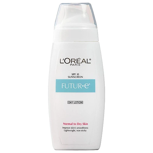 לוריאל Futur-E תחליב פנים ליום SPF 15 לעור רגיל עד יבש 118 מ"ל - מבית L'OREAL PARIS