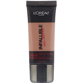 לוריאל אינפיליבל פרו מאט INFALLIBLE PRO MATTE מייק אפ עמיד - גוון 112 - מבית L'Oréal