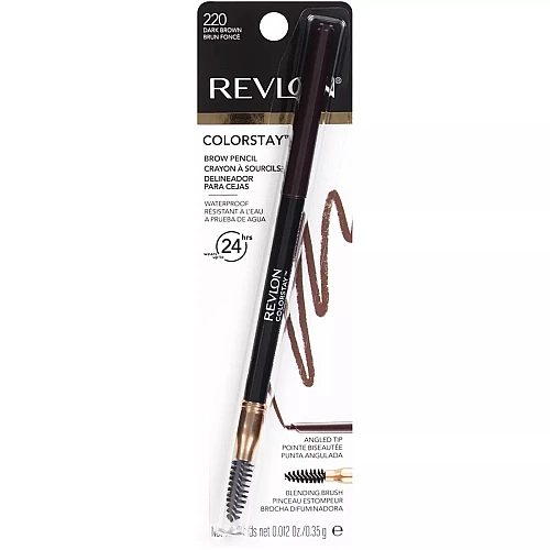 רבלון עפרון גבות COLORSTAY - חום כהה 220 - מבית REVLON