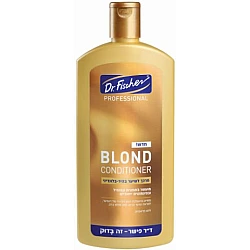 ד"ר פישר BLOND מרכך לשיער בהיר בלונדיני 400 מ"ל - מבית Dr. Fischer