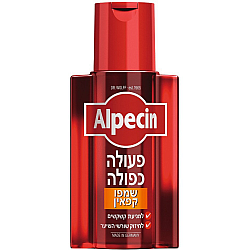 אלפסין שמפו קפאין פעולה כפולה 200 מ''ל - מבית Alpecin