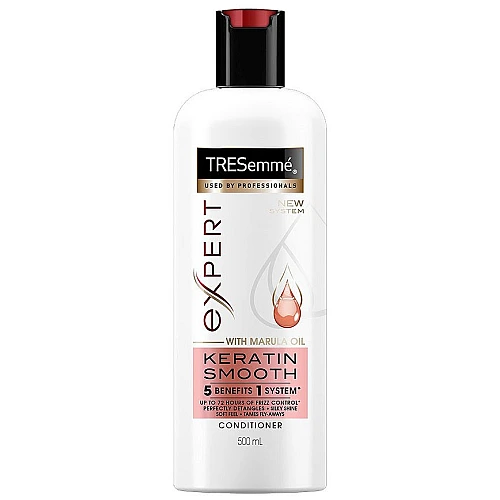 טרזמה KERATIN SMOOTH מרכך למראה חלק יותר 500 מ"ל - מבית TRESemme