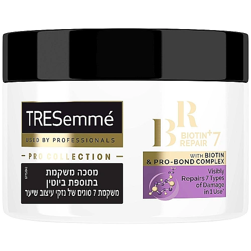 טרזמה מסכה משקמת בתוספת ביוטין 300 מ"ל - מבית TRESemme