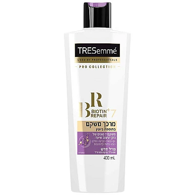טרזמה מרכך משקם בתוספת ביוטין 400 מ"ל - מבית TRESemme