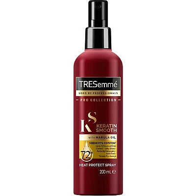 טרזמה ספריי מגן לעיצוב בחום עם קרטין תוספת שמן מרולה 200 מ"ל - מבית TRESemme