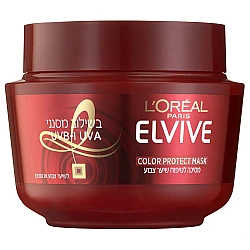 אלביב מסכה לשיער קולור פרוטקט להזנת שיער צבוע 300 מ"ל - לאריאל