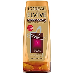 אלביב מרכך 6 שמנים מופלאים להזנת שיער יבש עד יבש מאוד 550 מ"ל - לאריאל