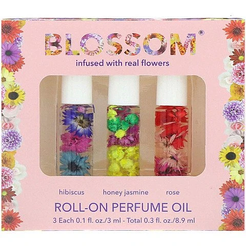 בלוסום ערכת בושם שמן רול און 3 יחידות - מבית BLOSSOM BEAUTY
