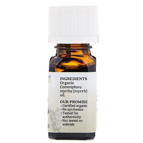שמן אורגני מור 100% טהור 7.4 מ"ל - מבית Aura Cacia