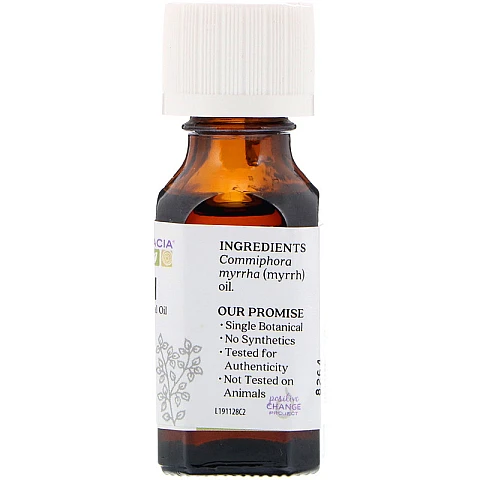 שמן אתרי מור 100% טהור 15 מ"ל - מבית Aura Cacia
