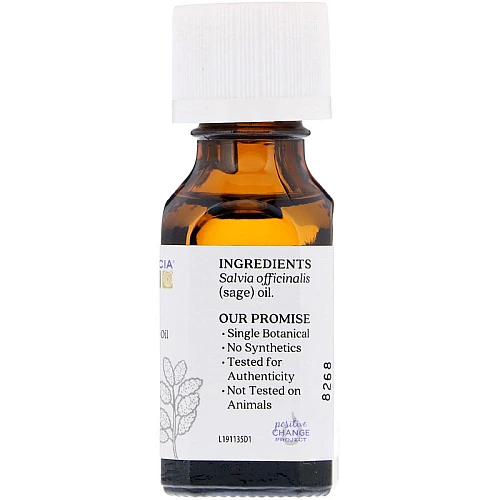 שמן אתרי מרווה 100% טהור 15 מ"ל - מבית Aura Cacia