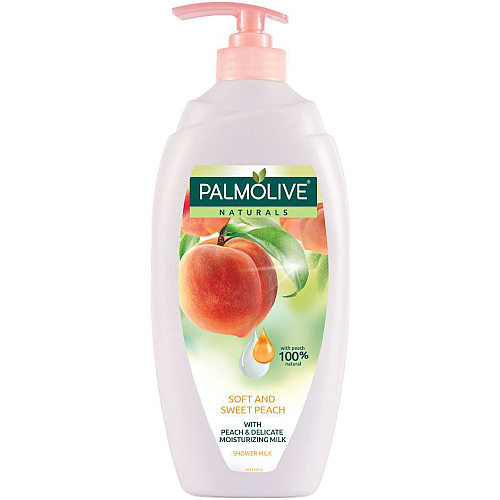 פלמוליב תחליב רחצה מועשר בתמציות אפרסק 750 מ"ל - מבית Palmolive