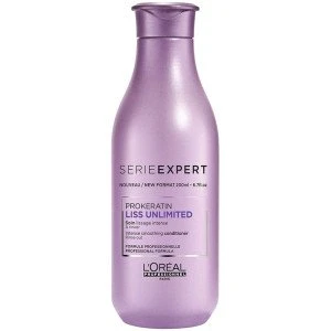 אנלימיטד ליס מרכך לשיער SERIE EXPERT LISS UNLIMITED סרי אקספרט 200 מ"ל - מבית לוריאל פרופסיונל
