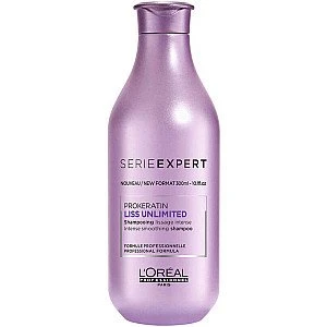 אנלימיטד ליס שמפו לשיער מרדני ומקורזל SERIE EXPERT LISS UNLIMITED סרי אקספרט 300 מ"ל - מבית לוריאל פרופסיונל
