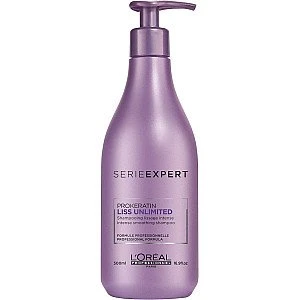 אנלימיטד ליס שמפו לשיער מרדני ומקורזל SERIE EXPERT LISS UNLIMITED סרי אקספרט 500 מ"ל - מבית לוריאל פרופסיונל