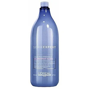 בלונדיפייר גלוס שמפו לשיער בלונדיני SERIE EXPERT BLONDIFIER GLOSS סרי אקספרט 1500 מ"ל - מבית לוריאל פרופסיונל