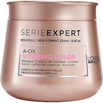 מסכה לשיער צבוע VITAMINO COLOR A-OX להגנת הצבע 250 מ"ל - מבית לוריאל פרופסיונל