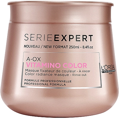 מסכה לשיער צבוע VITAMINO COLOR A-OX להגנת הצבע 250 מ"ל - מבית לוריאל פרופסיונל