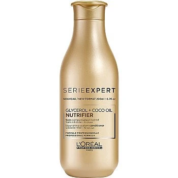 נוטריפייר קוקו אויל מרכך לשיער יבש SERIE EXPERT COCO OIL NUTRIFIER סרי אקספרט 200 מ"ל - מבית לוריאל פרופסיונל