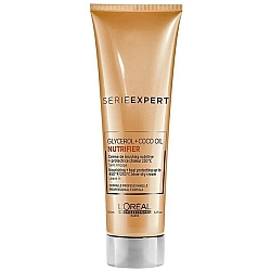 נוטריפייר קוקו אויל קרם הגנה לשיער מחום SERIE EXPERT COCO OIL NUTRIFIER סרי אקספרט 150 מ"ל - מבית לוריאל פרופסיונל