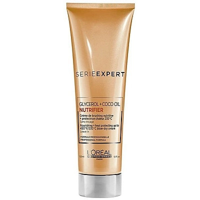 נוטריפייר קוקו אויל קרם הגנה לשיער מחום SERIE EXPERT COCO OIL NUTRIFIER סרי אקספרט 150 מ"ל - מבית לוריאל פרופסיונל