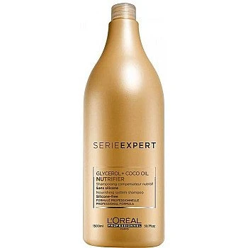 נוטריפייר קוקו אויל שמפו לשיער יבש SERIE EXPERT COCO OIL NUTRIFIER סרי אקספרט 1500 מ"ל - מבית לוריאל פרופסיונל