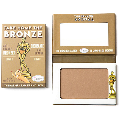 THE BALM סומק ברונזר גוון חום בהיר TAKE HOME THE BRONZE - OLIVER