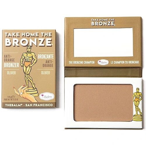 THE BALM סומק ברונזר גוון חום בהיר TAKE HOME THE BRONZE - OLIVER