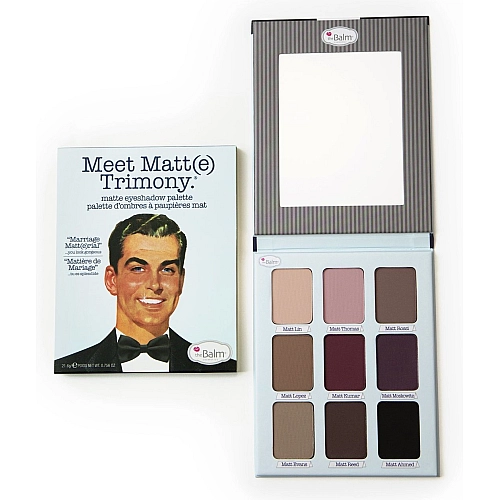 THE BALM פלטת צלליות Meet Matt(e) TRIMONY