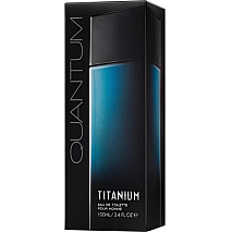 QUANTUM TITANIUM טיטניום א.ד.ט בושם לגבר 100 מ"ל