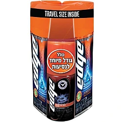 אדג' מארז ג'ל לגילוח לעור רגיש 200 גרם + 200 גרם + 78 גרם - מבית EDGE 
