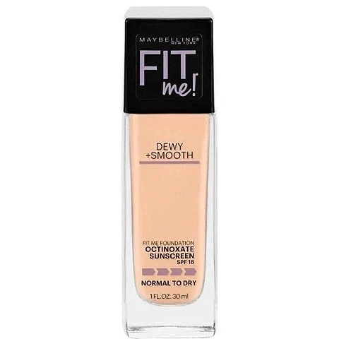מייבלין מייק אפ Fit Me Dewy - גוון 120 - מבית MAYBELLINE