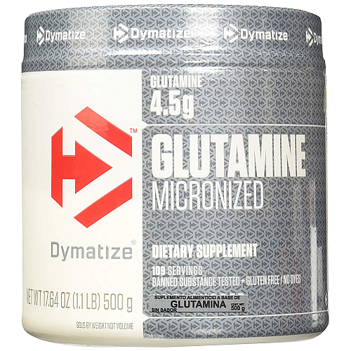אבקת גלוטמין מיקרוני דיימטייז 500 גרם - מבית Dymatize Nutrition