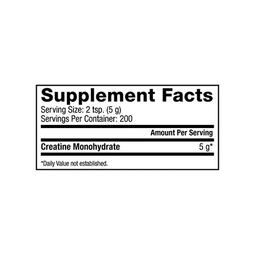 אבקת קריאטין מונוהידראט דיימטייז 1 ק"ג - מבית Dymatize Nutrition