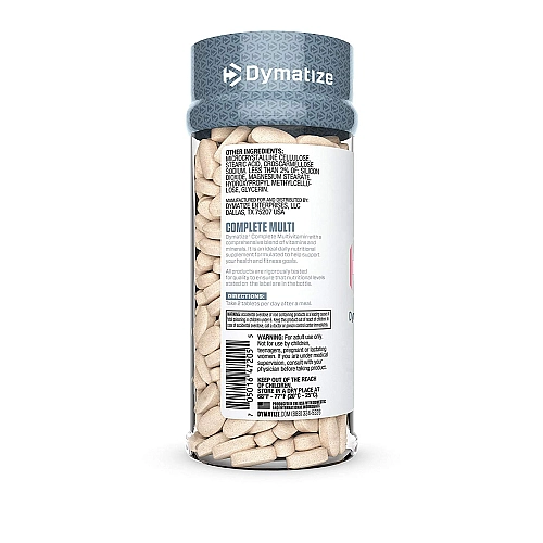 דיימטייז קומפלטה מולטי ויטמין 60 טבליות - מבית Dymatize Nutrition