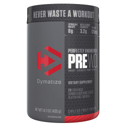 חומצות קדם אימון Pre W.O. דיימטייז טעם פיוז'ן פירות 400 גרם - מבית Dymatize Nutrition