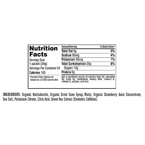 קליף בר ג'ל אנרגיה Shot Turbo עם קפאין 25 מ"ל תות 34 גרם - 24 יחידות - מבית CLIF Bar