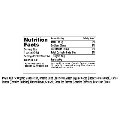 קליף בר ג'ל אנרגיה Shot Turbo עם קפאין 50 מ"ל מוקה 34 גרם - 24 יחידות - מבית CLIF Bar