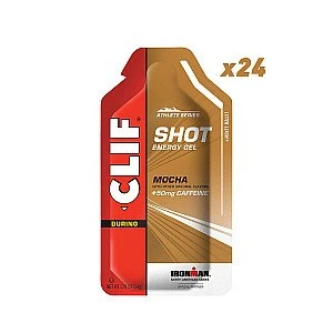 קליף בר ג'ל אנרגיה Shot Turbo עם קפאין 50 מ"ל מוקה 34 גרם - 24 יחידות - מבית CLIF Bar